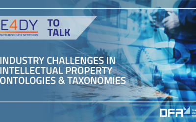 RE4DY To Talk about Industry Challenges on IP, Taxonomies & Ontologies? Check our video out!